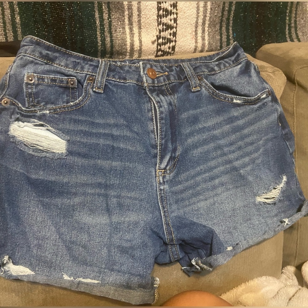 No Boundaries Denim Shorts